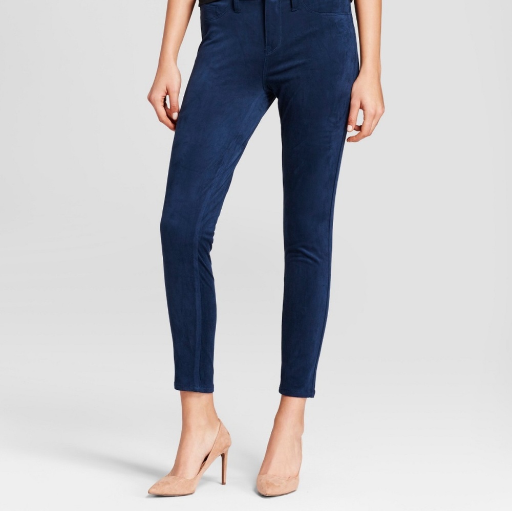 NWT Mossimo blue high waisted jeggings